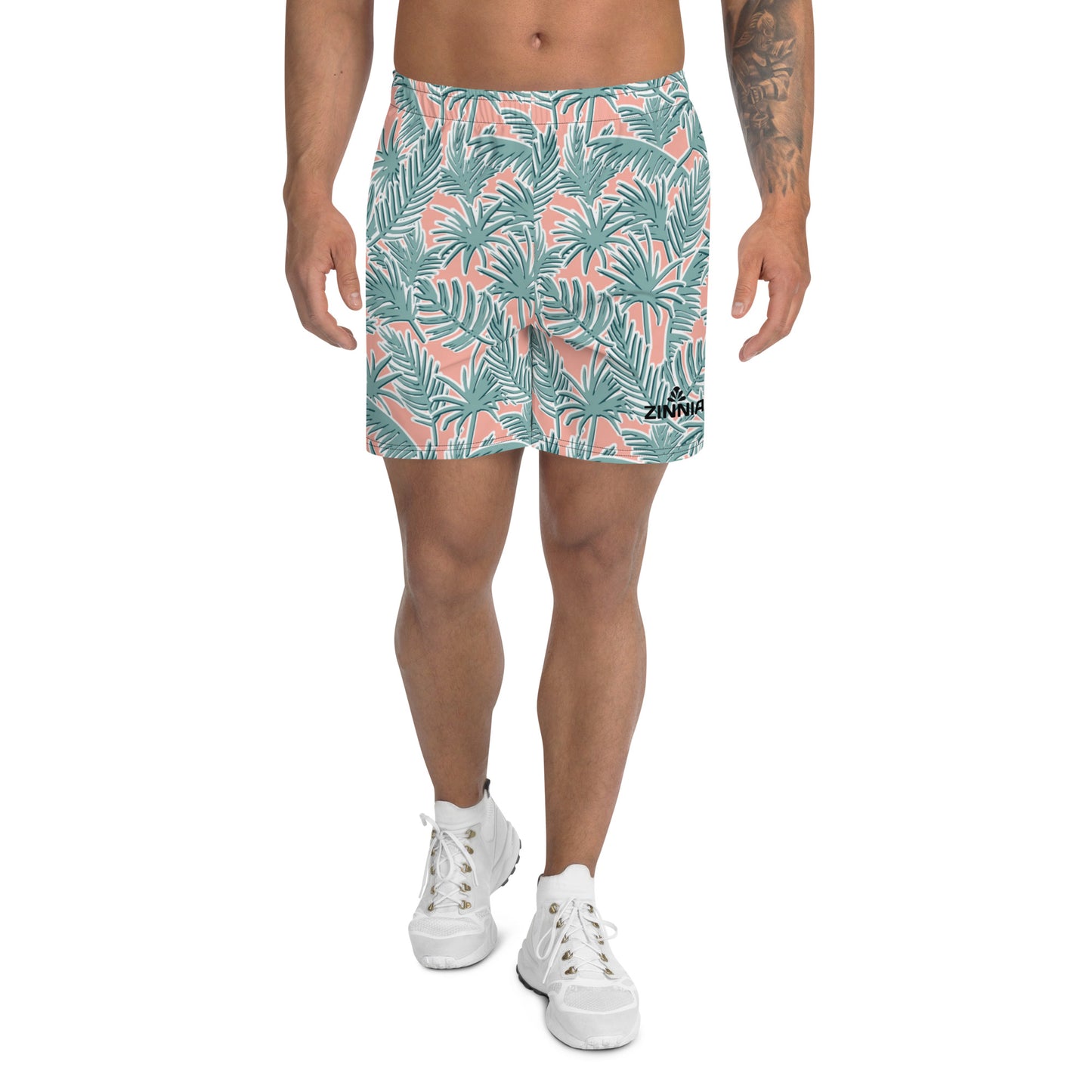 Men's Floral Recycled Athletic Shorts