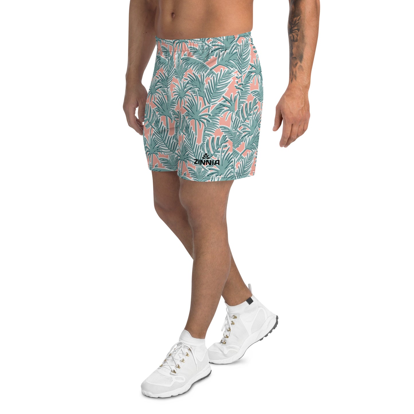 Men's Floral Recycled Athletic Shorts