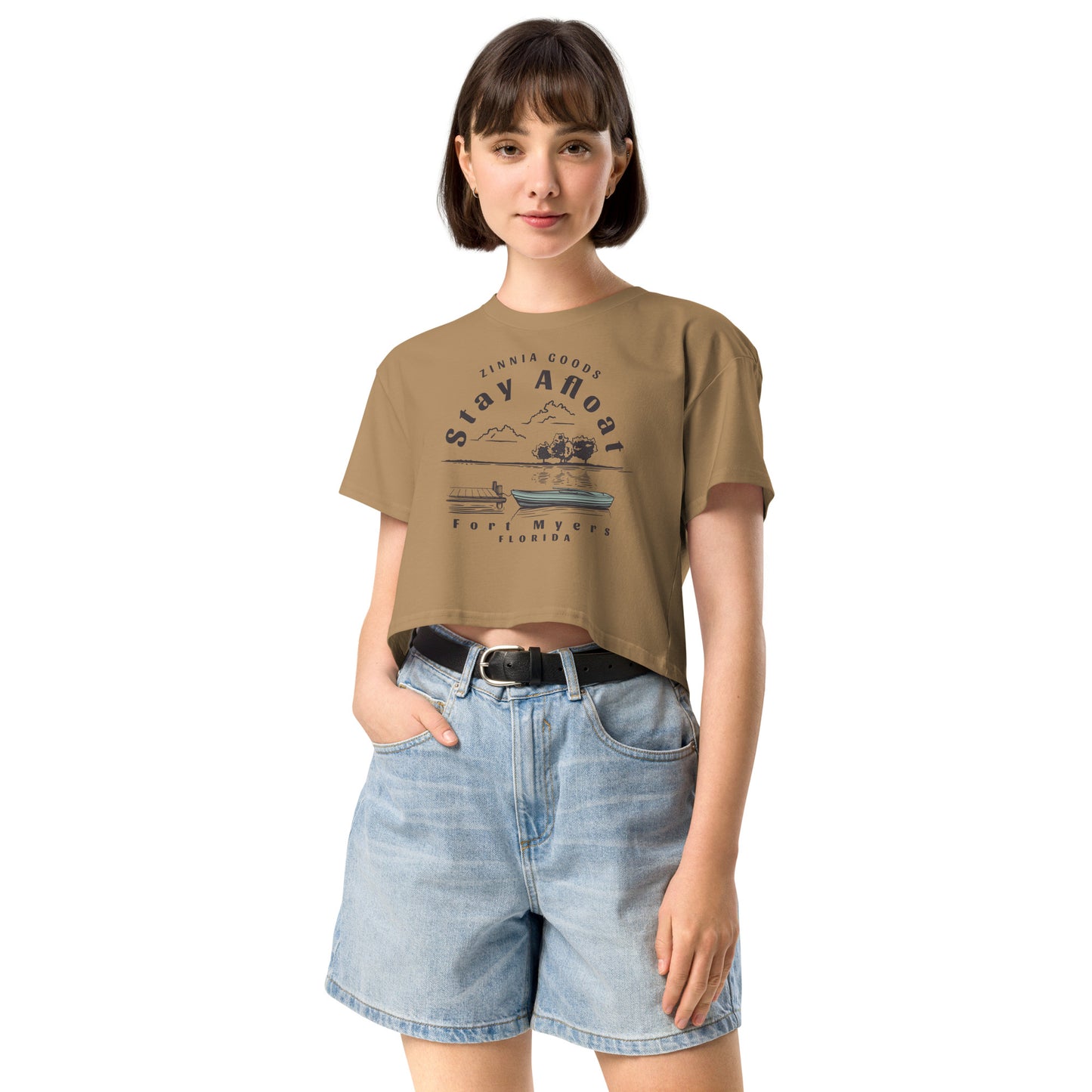 Stay Afloat Women’s Crop Top